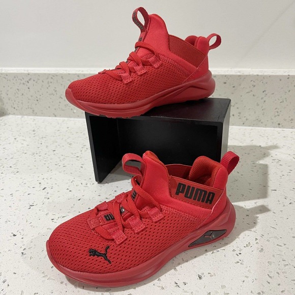 Puma Other - Boys Enzo Red Puma Shoes Size 11